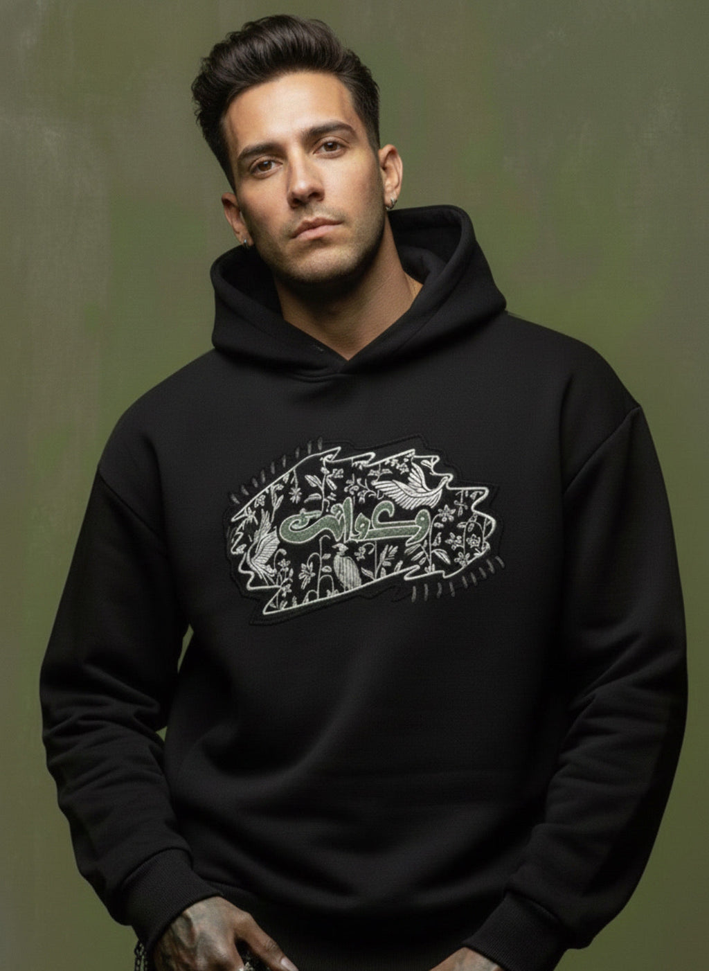 FORM 1 - Noir Hoodie – Premium Oversized  Hoodie