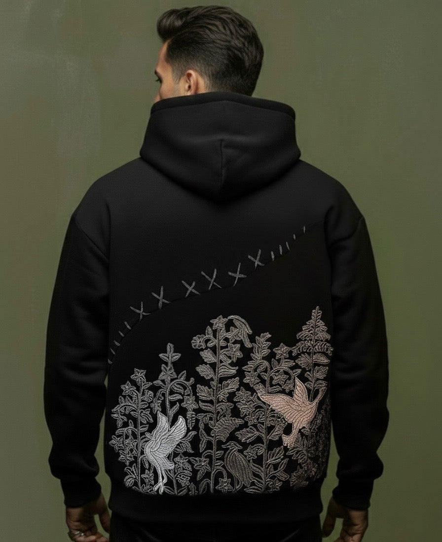 FORM 1 - Noir Hoodie – Premium Oversized  Hoodie