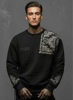 Premium sweatshirt by Vivant Wear with modern oversized fit , noir sweatshirt 