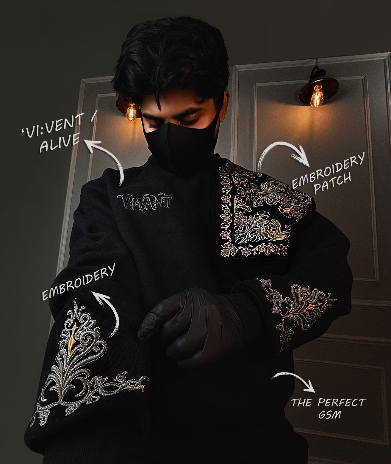 FORM I – NOIR SWEATSHIRT